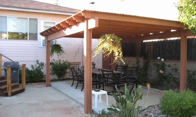 Free Standing Patio Cover Designs
