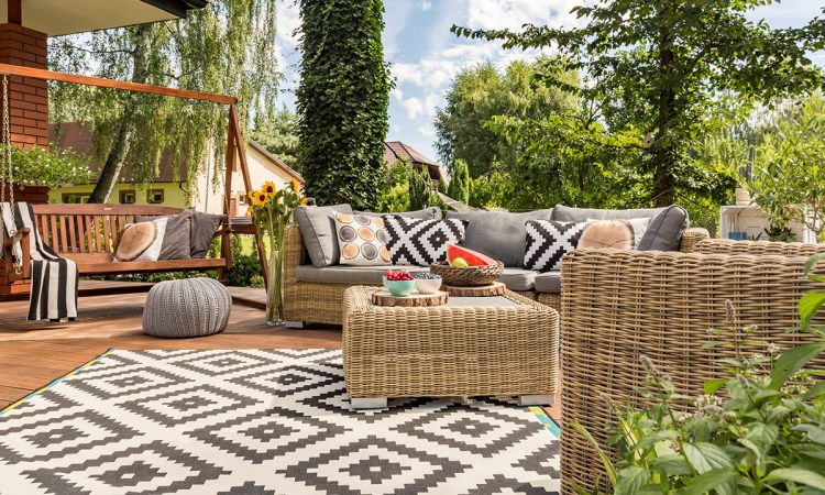 New villa patio idea